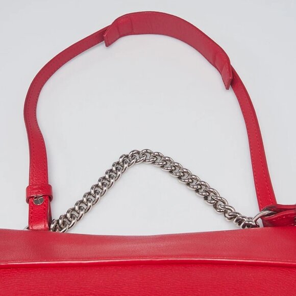 Louis Vuitton Rubis Pebbled Leather Lockme II BB - Picture 5 of 9